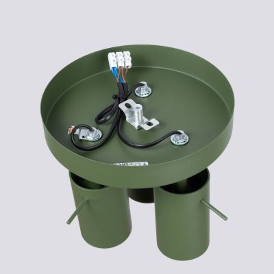 Sollux Lighting Ring lampa podsufitowa 3x10 W zielona SL.1503