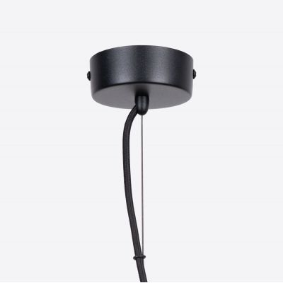 Sollux Lighting Gabbia lampa wisząca 1x15 W czarna SL.1847