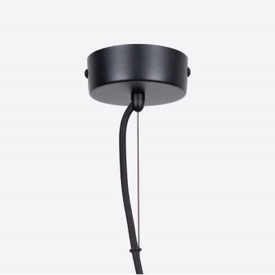 Sollux Lighting Gabbia lampa wisząca 1x16 W czarna SL.1848