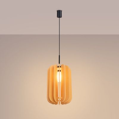 Sollux Lighting Mula lampa wisząca 1x15 W pomarańczowa SL.1858
