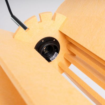 Sollux Lighting Mula lampa wisząca 1x15 W pomarańczowa SL.1858