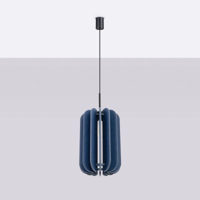 Sollux Lighting Mula lampa wisząca 1x15 W niebieska SL.1859