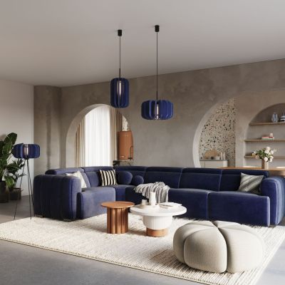 Sollux Lighting Mula lampa stojąca 1x15 W niebieska SL.1865