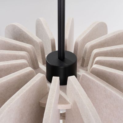 Sollux Lighting Mula lampa wisząca 1x15 W beżowa SL.1860