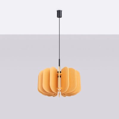 Sollux Lighting Mula lampa wisząca 1x15 W żółta SL.1861
