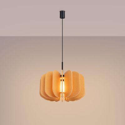 Sollux Lighting Mula lampa wisząca 1x15 W żółta SL.1861