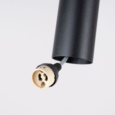 Sollux Lighting lampa wisząca 2x10 W czarna SL.1869