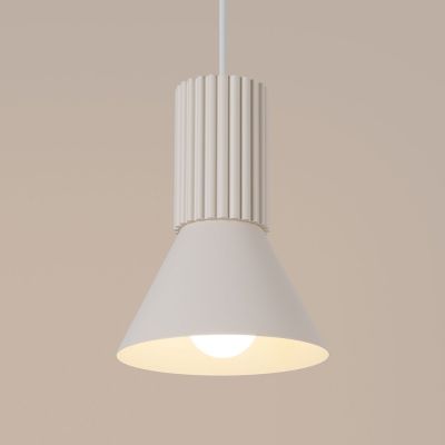 Sollux Lighting Estria lampa wisząca 1x10 W beżowa SL.1870