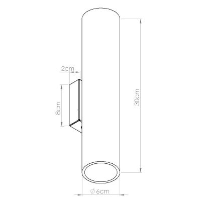 Sollux Lighting Lino kinkiet 2x10 W drewno SL.1878