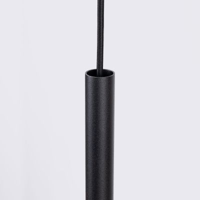 Sollux Lighting Feltro lampa wisząca 1x8 W czarna/żółta SL.1880