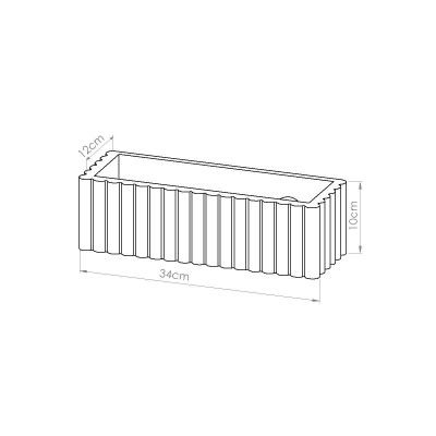 Sollux Lighting Rigata kinkiet 1x15 W biały SL.1885