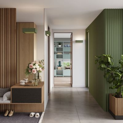 Sollux Lighting Rigata kinkiet 1x15 W zielony SL.1888