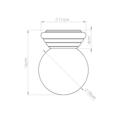 Sollux Lighting Zori kinkiet 1x8 W biały SL.1903