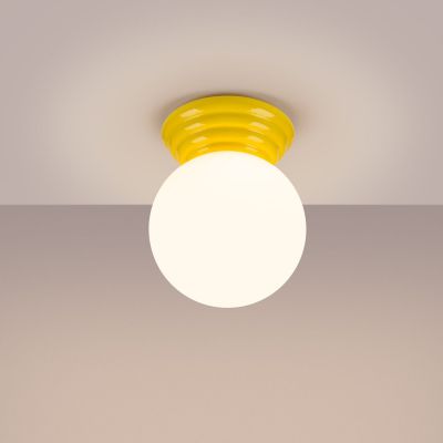 Sollux Lighting Zori lampa podsufitowa 1x8 W żółta SL.1898