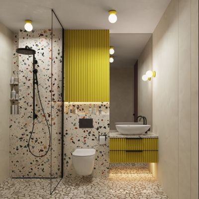 Sollux Lighting Zori lampa podsufitowa 1x8 W żółta SL.1898