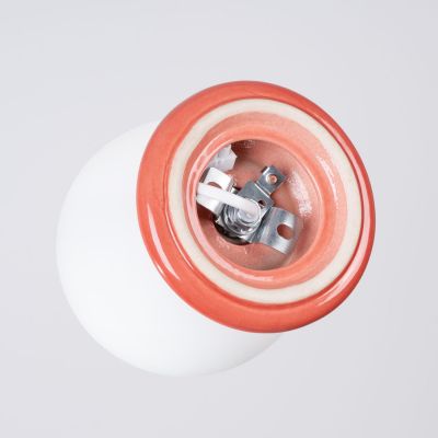 Sollux Lighting Zori lampa podsufitowa 1x8 W czerwona SL.1901