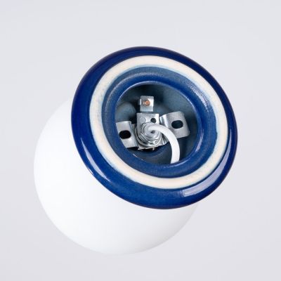 Sollux Lighting Zori lampa podsufitowa 1x8 W niebieska SL.1902