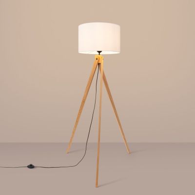 Sollux Lighting Natt lampa stojąca 1x15 W biała SL.1908