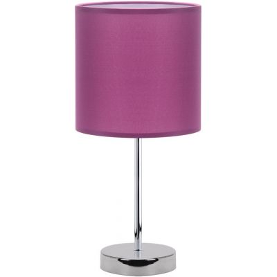Strühm Agnes lampa stołowa 1x2 W chrom-fioletowa 03148