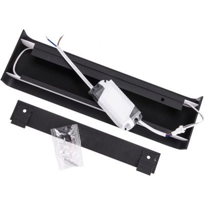 Strühm Zelda kinkiet 2x5 W czarny 03554