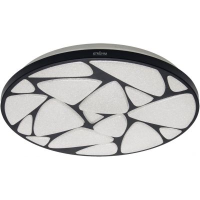 Strühm Mineral plafon 1x48 W czarny 03726