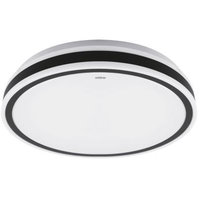 Strühm Aurelia plafon 1x24 W biały-czarny 03775