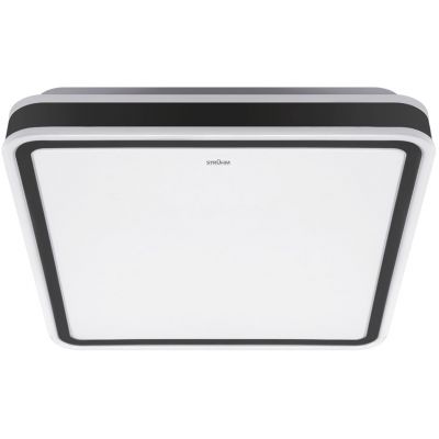 Strühm Aurelia plafon 1x24 W biały-czarny 03816