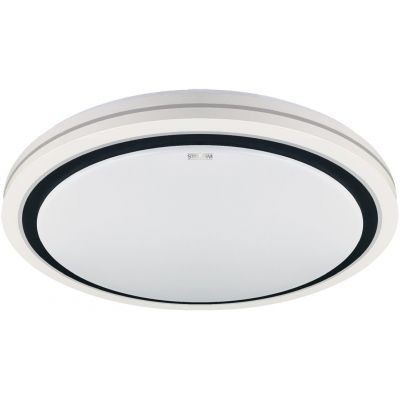 Strühm Laguna plafon 1x48 W biały-czarny 04169