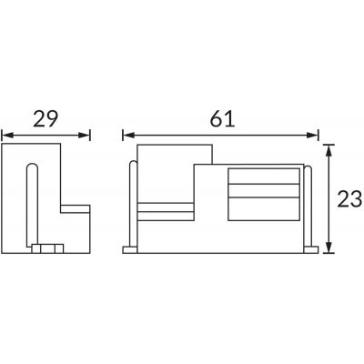 Strühm Neo czujnik ruchu biały 04179