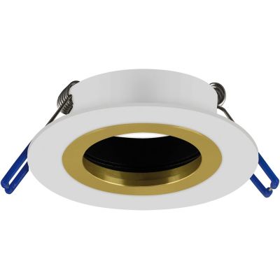Strühm Pluto lampa do zabudowy 1x35 W biała-złota 04236