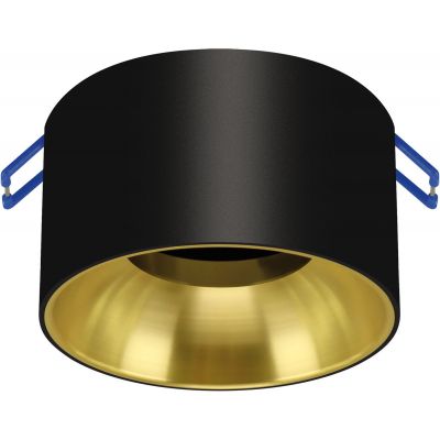 Strühm Panama lampa do zabudowy 1x35 W czarna-złota 04272