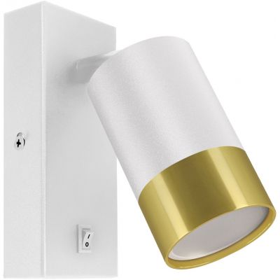 Strühm Puzon kinkiet 1x35 W biały/złoty 04285