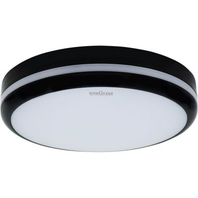 Strühm Astro plafon zewnętrzny 1x18 W czarna 04614