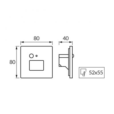 Strühm Wektor lampa przypodłogowa 1x1,2 W czarna 04866