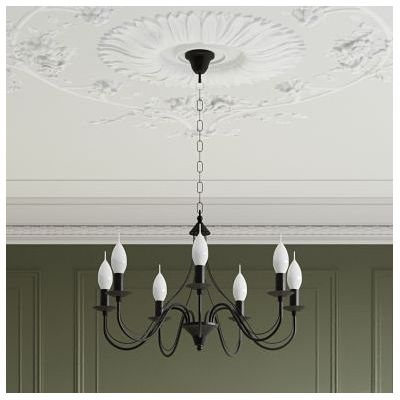 Sollux Lighting Minerwa lampa wisząca 7x40W czarna SL.0219