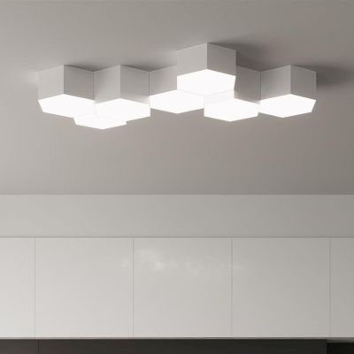 Sollux Lighting Sunde plafon 2x60W biały SL.1057