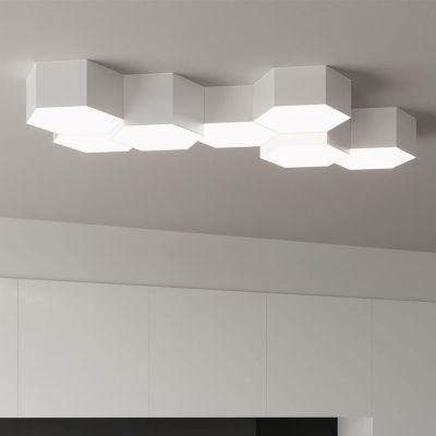 Sollux Lighting Sunde plafon 2x60W biały SL.1058