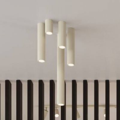 Sollux Lighting Karbon lampa podsufitowa 1x10 W beżowa SL.1587
