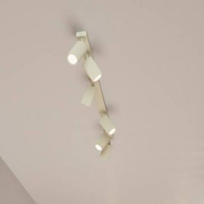 Sollux Lighting Karbon lampa podsufitowa 4x10 W beżowa SL.1603