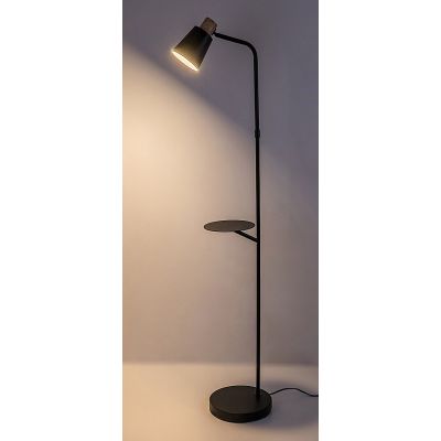 Rabalux Azim lampa stojąca 1x40 W czarna-drewno 74229