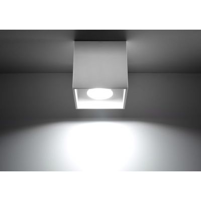 Sollux Lighting Quad lampa podsufitowa 1x40W biała SL.0027