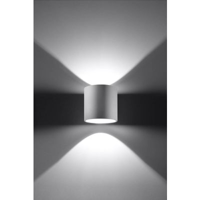 Sollux Lighting Orbis kinkiet 1x40W biały SL.0050