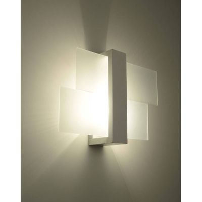Sollux Lighting Feniks kinkiet 1x60W biały SL.0079