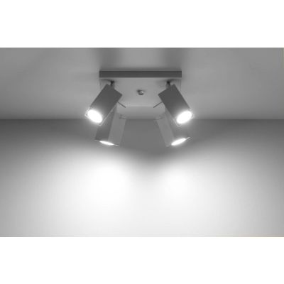 Sollux Lighting Merida 4 lampa podsufitowa 4x40W biała SL.0098
