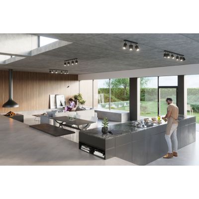 Sollux Lighting Merida lampa podsufitowa 3x40W czarna SL.0101