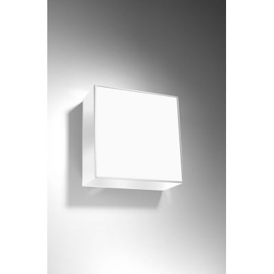 Sollux Lighting Horus 25 plafon 1x60W biały połysk SL.0144