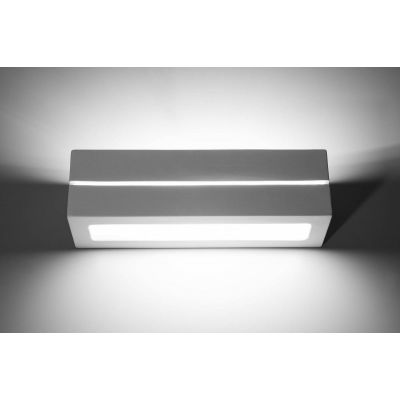 Sollux Lighting Vega Line kinkiet 1x60W biały SL.0231