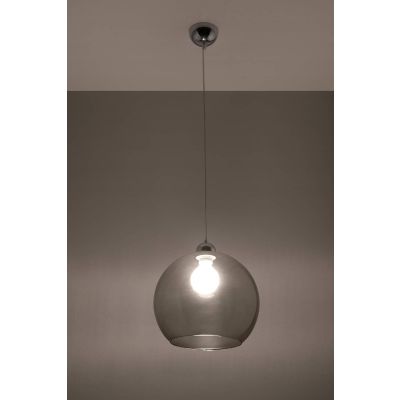 Sollux Lighting Ball lampa wisząca 1x60W grafit SL.0250
