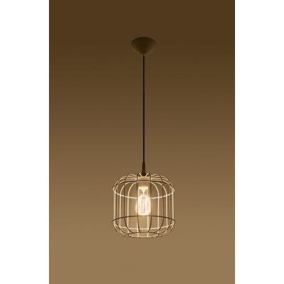 Sollux Lighting Celta lampa wisząca 1x60W biała SL.0295