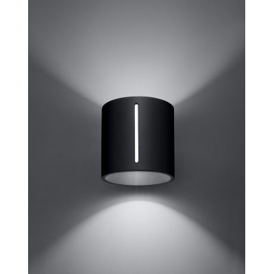 Sollux Lighting Inez kinkiet 1x40W czarny SL.0353
